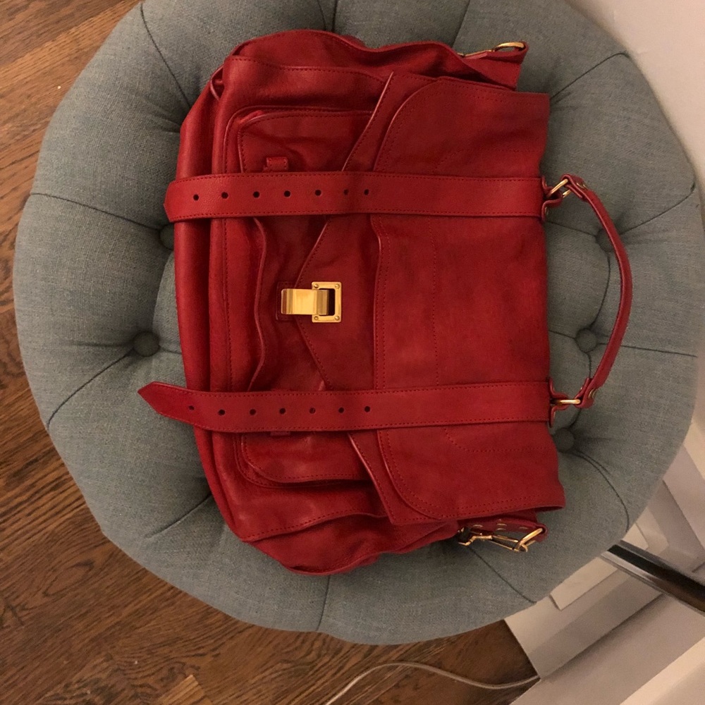 Proenza Schouler PS 1 Large Red - Picture 4 of 8